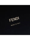 Sunshine Logo Medium Tote Bag Black - FENDI - BALAAN 6