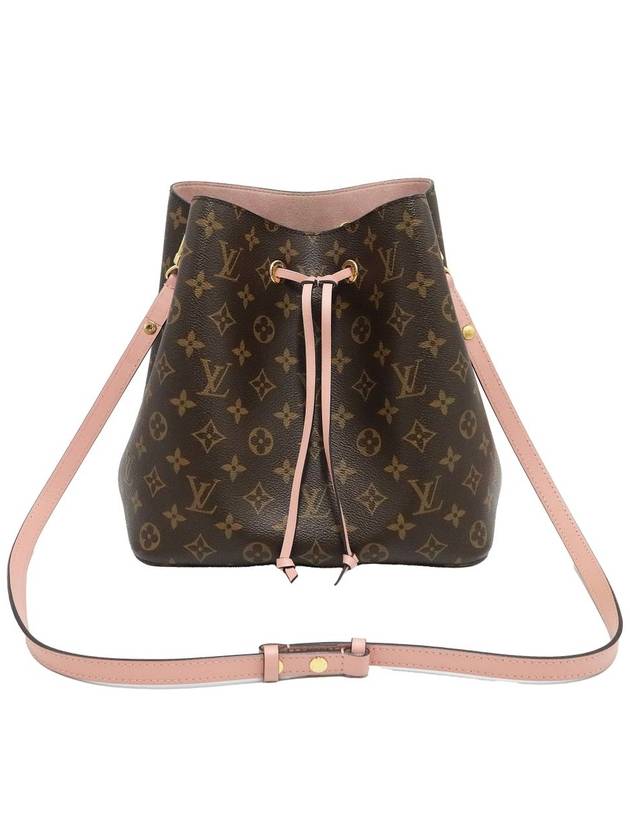 Women s Shoulder Bag Louis Vuitton M44022 Monogram Canvas Rose Powder Pink Neo Noe Bucket 2way - LOUIS VUITTON - BALAAN 1