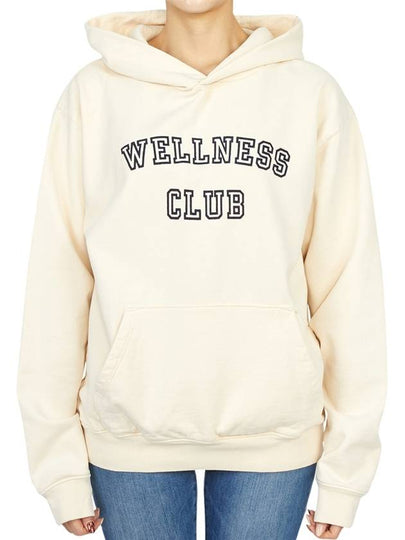 Lettering Logo Hoodie White - SPORTY & RICH - BALAAN 2