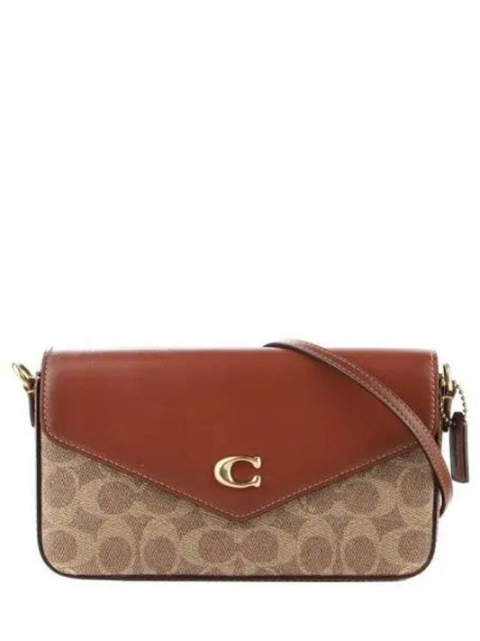 Women s Win Cross Bag C8442 B4 TAN RUST 271287 - COACH - BALAAN 1