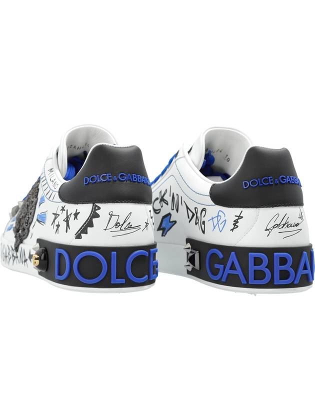 Dolce & Gabbana Sneakers Portofino, Men's, White - DOLCE&GABBANA - BALAAN 6