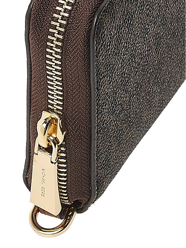 Large Logo Smartphone Wristlet Long Wallet Brown - MICHAEL KORS - BALAAN 8