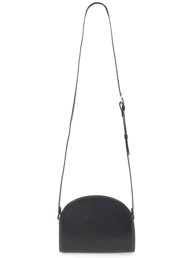 Demi Lune Mini Half Moon Cross Bag Black - A.P.C. - BALAAN 3