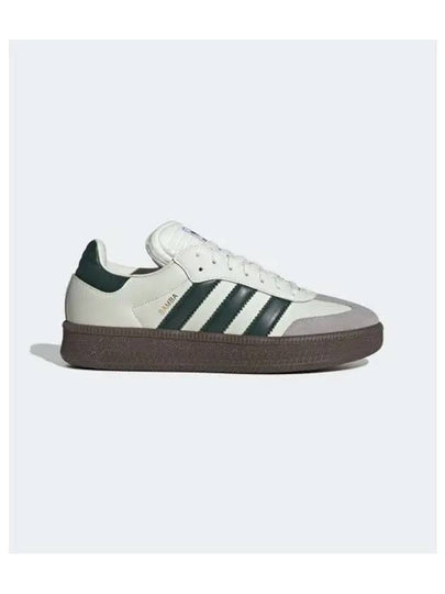 Samba XLG Low-Top Sneakers Green Ivory - ADIDAS - BALAAN 2