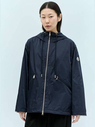 Cassiopea Zip Up Hoodie Blue - MONCLER - BALAAN 2