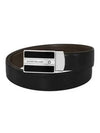 Classic Reversible Leather Belt Black - MONTBLANC - BALAAN 2