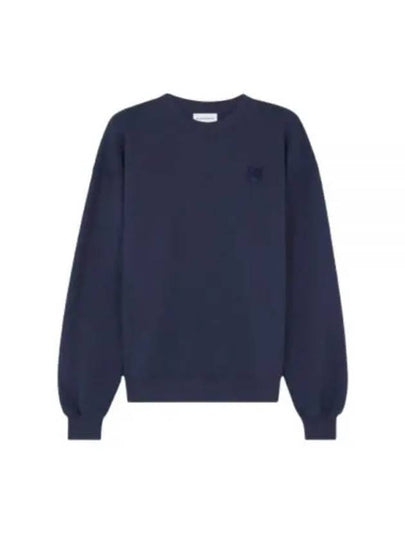 Bold Fox Head Patch Comfort Sweatshirt Ink Blue - MAISON KITSUNE - BALAAN 2