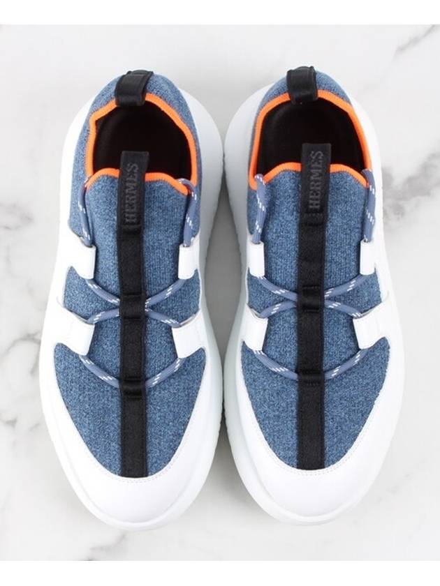 dual sneakers blue 38 250 - HERMES - BALAAN 9