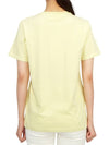 Fox Head Patch Regular Short Sleeve T-Shirt Chalk Yellow - MAISON KITSUNE - BALAAN 4