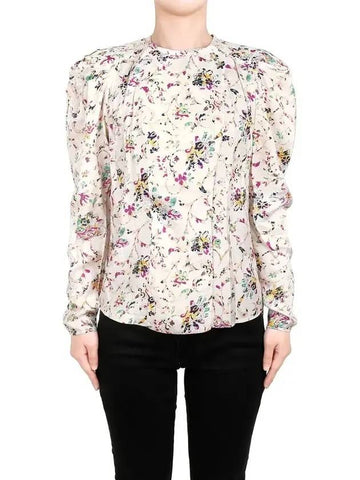 Benson Blouse Ecru - ISABEL MARANT - BALAAN 1