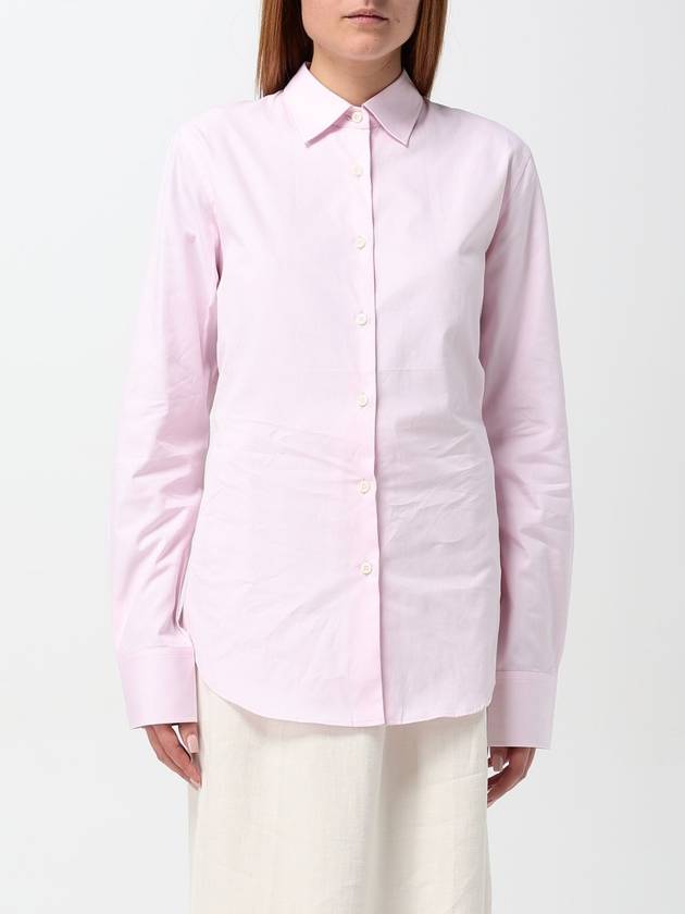 oxford cotton shirt pink - PRADA - BALAAN 2