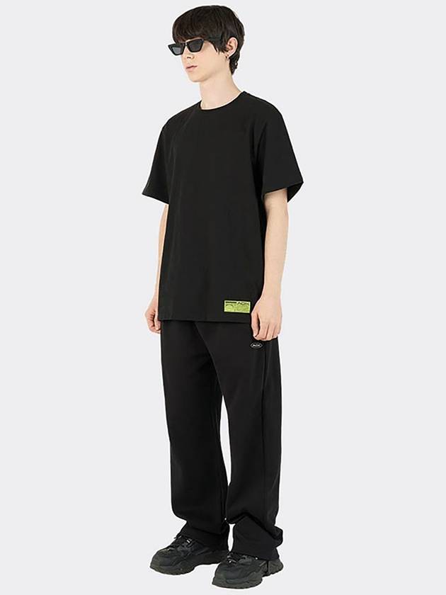 String Detailed Sweatpants Black - AOX - BALAAN 7