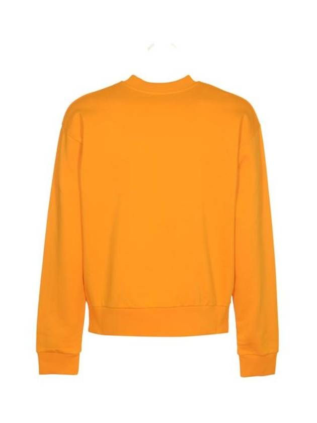 Mini Logo Organic Cotton Sweatshirt Orange - MARNI - BALAAN 3