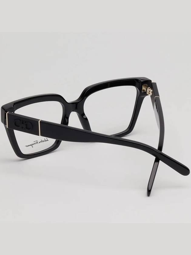 Ferragamo Glasses Frame SF2919 001 Men Women Square Horn Frame - SALVATORE FERRAGAMO - BALAAN 4