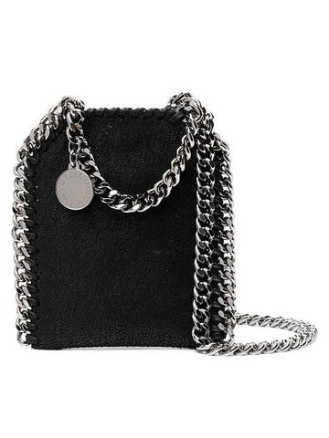 Women s Falabella Chain Mini Cross Bag Black - STELLA MCCARTNEY - BALAAN 1