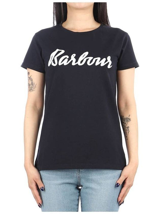 Otterburn Short Sleeve T-shirt Navy - BARBOUR - BALAAN 2