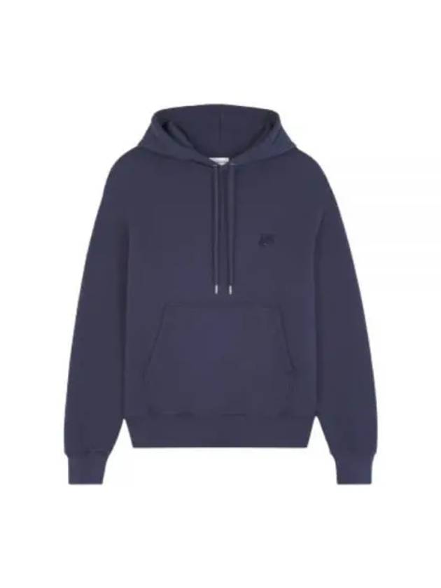 Bold Fox Head Patch Comfort Hoodie Ink Blue - MAISON KITSUNE - BALAAN 2