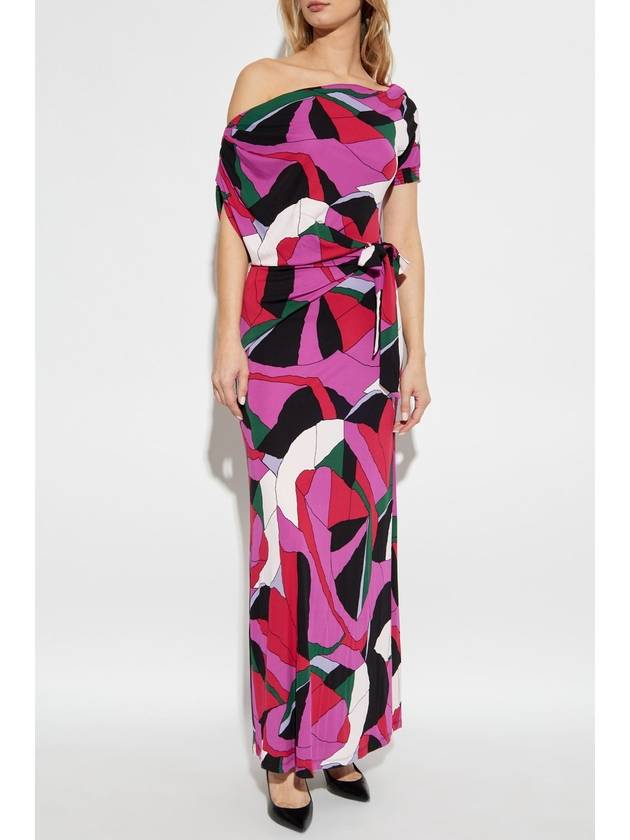 Diane Von Furstenberg Dress Eliana, Women's, Multicolour - DIANE VON FURSTENBERG - BALAAN 3