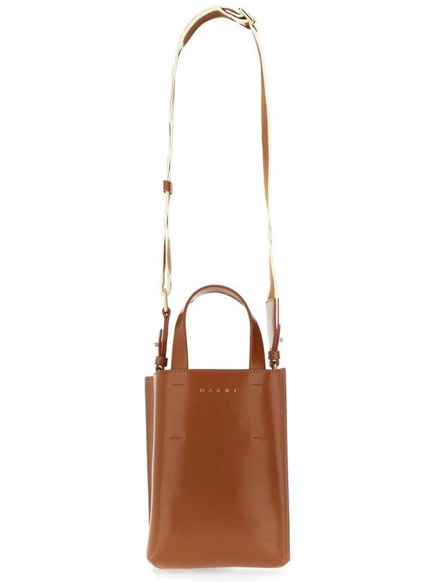 Nano Museo Tote Bag Bag Brown - MARNI - BALAAN 5