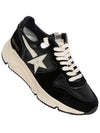 Running Sole Leather Low Top Sneakers Black - GOLDEN GOOSE - BALAAN 2