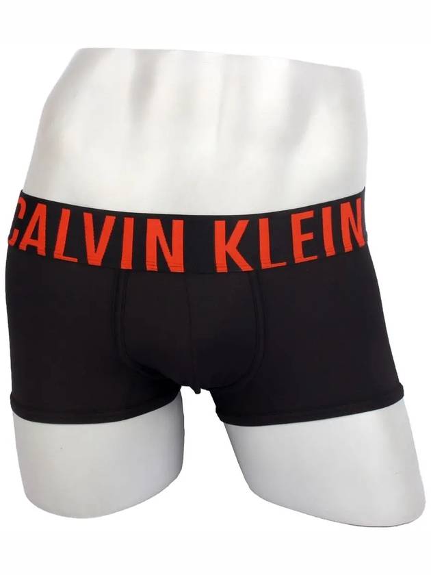 Men's Logo Drawn Briefs Bend Orange Black - CALVIN KLEIN - BALAAN 2