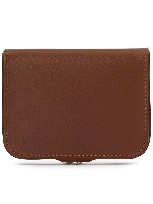 Josh Leather Coin Wallet Hazelnut - A.P.C. - BALAAN 3