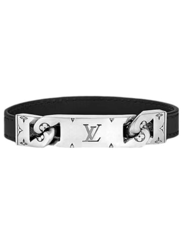 Monogram Tide Up Bracelet Black - LOUIS VUITTON - BALAAN 1