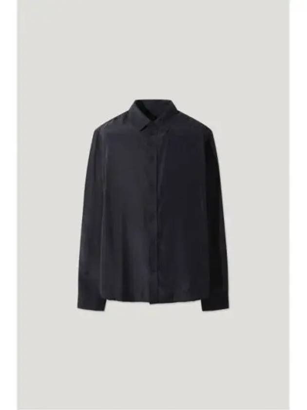 KRAVITZ Basic SILK Shirt DARK NAVY - IRO - BALAAN 1