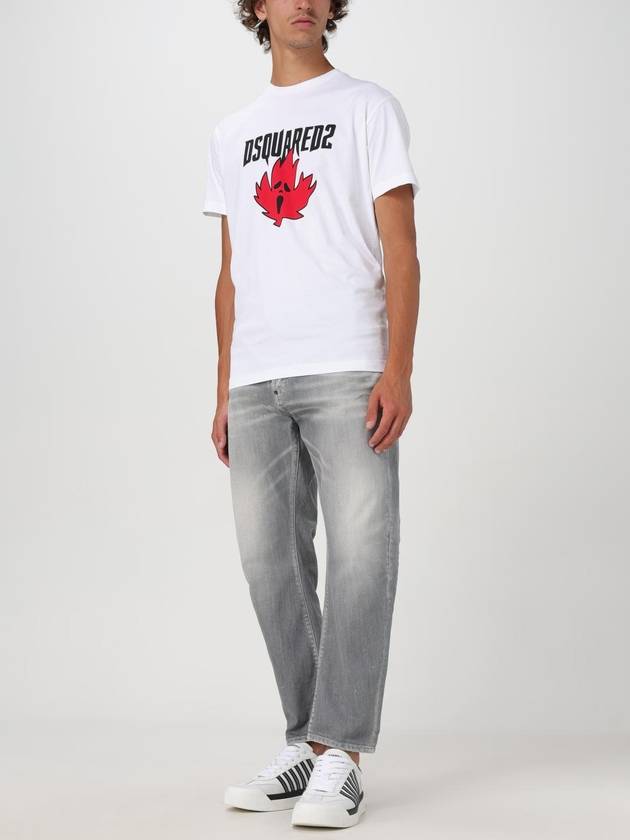 Pantalone straight a vita media Dsquared2 - DSQUARED2 - BALAAN 2