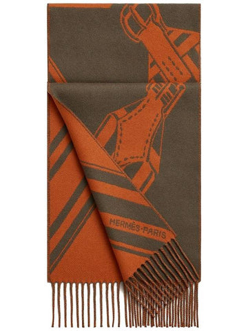 Sangles en zig zag muffler H394808T 03 - HERMES - BALAAN 1