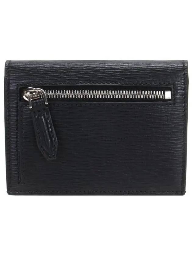 Gancini Card Wallet Black - SALVATORE FERRAGAMO - BALAAN 4