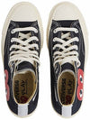 Chuck Taylor High Top Sneakers P1 K112 1 Black - COMME DES GARCONS - BALAAN 7