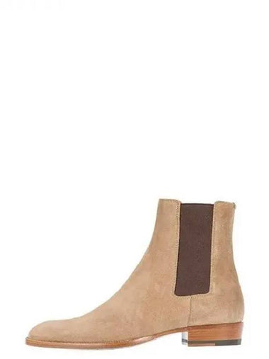 Wyatt Chelsea suede boots - SAINT LAURENT - BALAAN 1