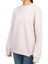 Courr ges 323JSW005JS0044 POWDER PINK Women s Sweatshirt - COURREGES - BALAAN 4