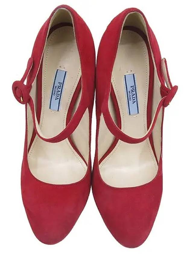 Smith Market red color shoes women s - PRADA - BALAAN 4