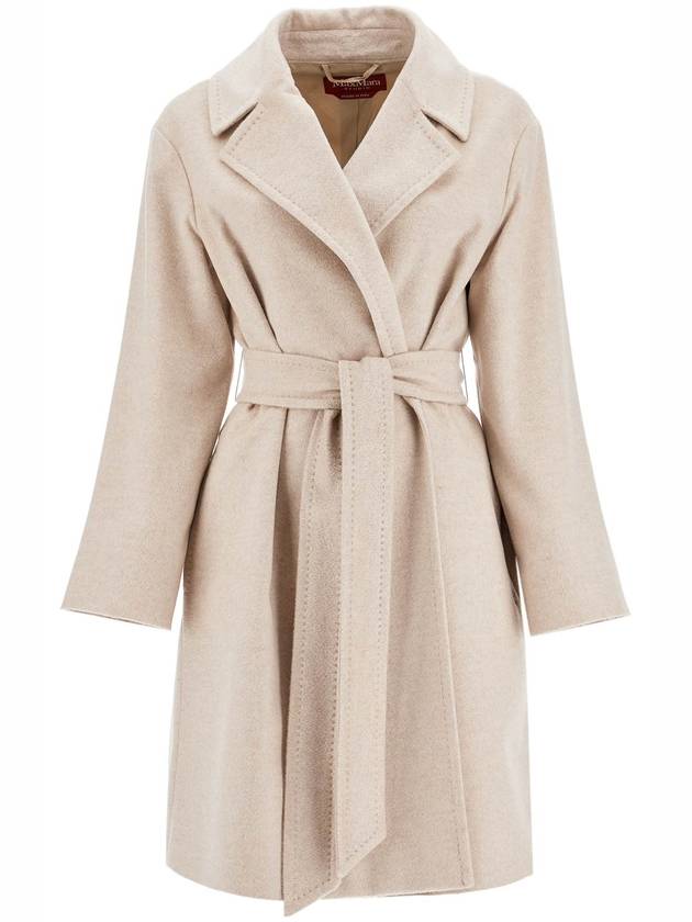 cashmere robe coat with wraparound - MAX MARA - BALAAN 1