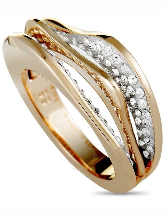 Swarovski Hilly Rose Gold Plated Crystal Ring - SWAROVSKI - BALAAN 1