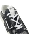 VLTN Mesh Leather Low-Top Sneakers Black - VALENTINO - BALAAN 9