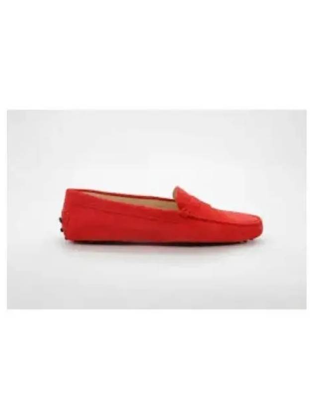 Gommino Suede Driving Shoes Red - TOD'S - BALAAN 2