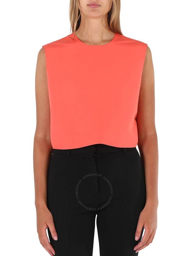 Maison Rabih Kayrouz Ladies Sunrise Pink Cropped Tank Top, Brand Size 40 (US Size 8) - MAISON RABIH KAYROUZ - BALAAN 1