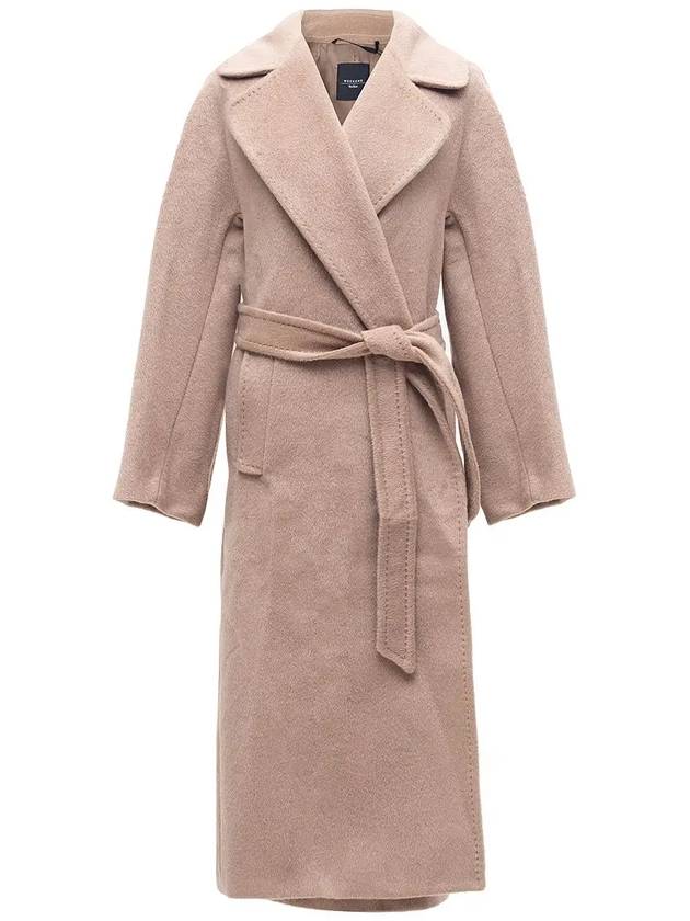 Tempera wool alpaca coat beige TEMPERA 002 - MAX MARA - BALAAN 1