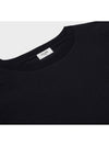 Triomphe Loose Logo Short Sleeve T-Shirt Black - CELINE - BALAAN 4