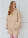 Ribbon Pointed Fleece Anorak Beige - OPENING SUNSHINE - BALAAN 5