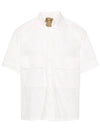 24SS Short Sleeve Shirt White - TEN C - BALAAN 1