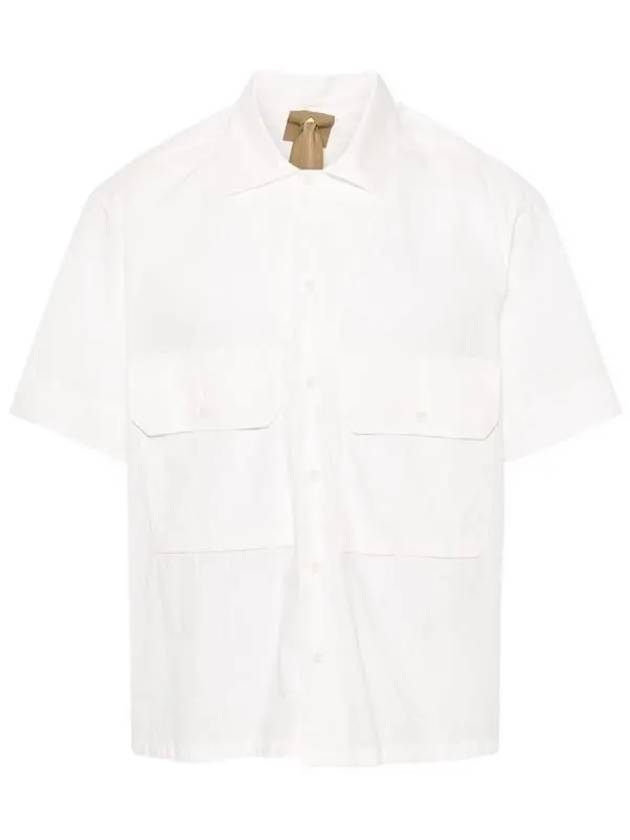 24SS Short Sleeve Shirt White - TEN C - BALAAN 1