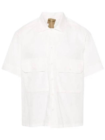 24SS Short Sleeve Shirt White - TEN C - BALAAN 1