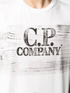 Logo Print Short Sleeve T-Shirt White - CP COMPANY - BALAAN.