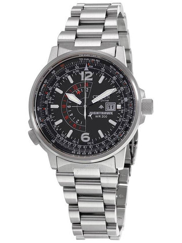 Citizen Nighthawk Eco-Drive Pilot Watch Men's Watch BJ7000-52E - CITIZEN - BALAAN 1