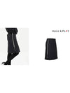 Long Padded Culotte Skirt - HB4WCU003BK - HOLIC&PLAY - BALAAN 5