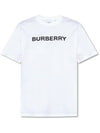 Logo Print Cotton Short Sleeve T-Shirt White - BURBERRY - BALAAN 1